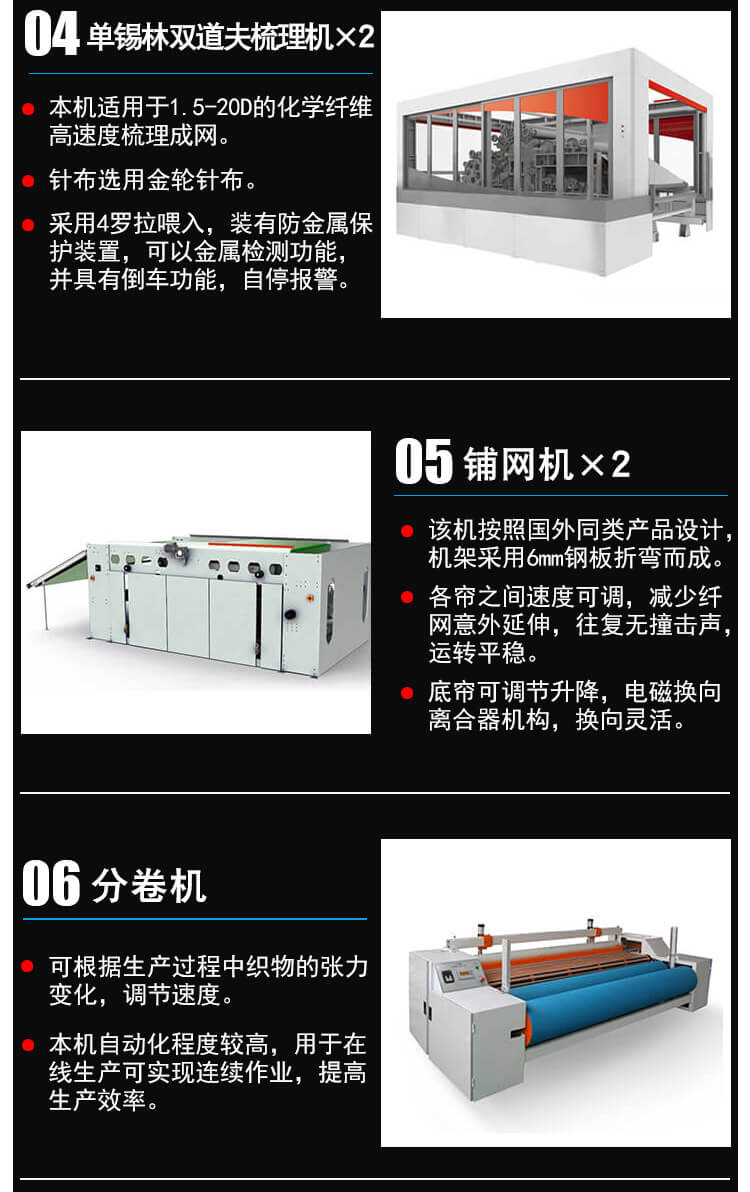 不銹鋼纖維針刺氈生產線產品細節(jié)3